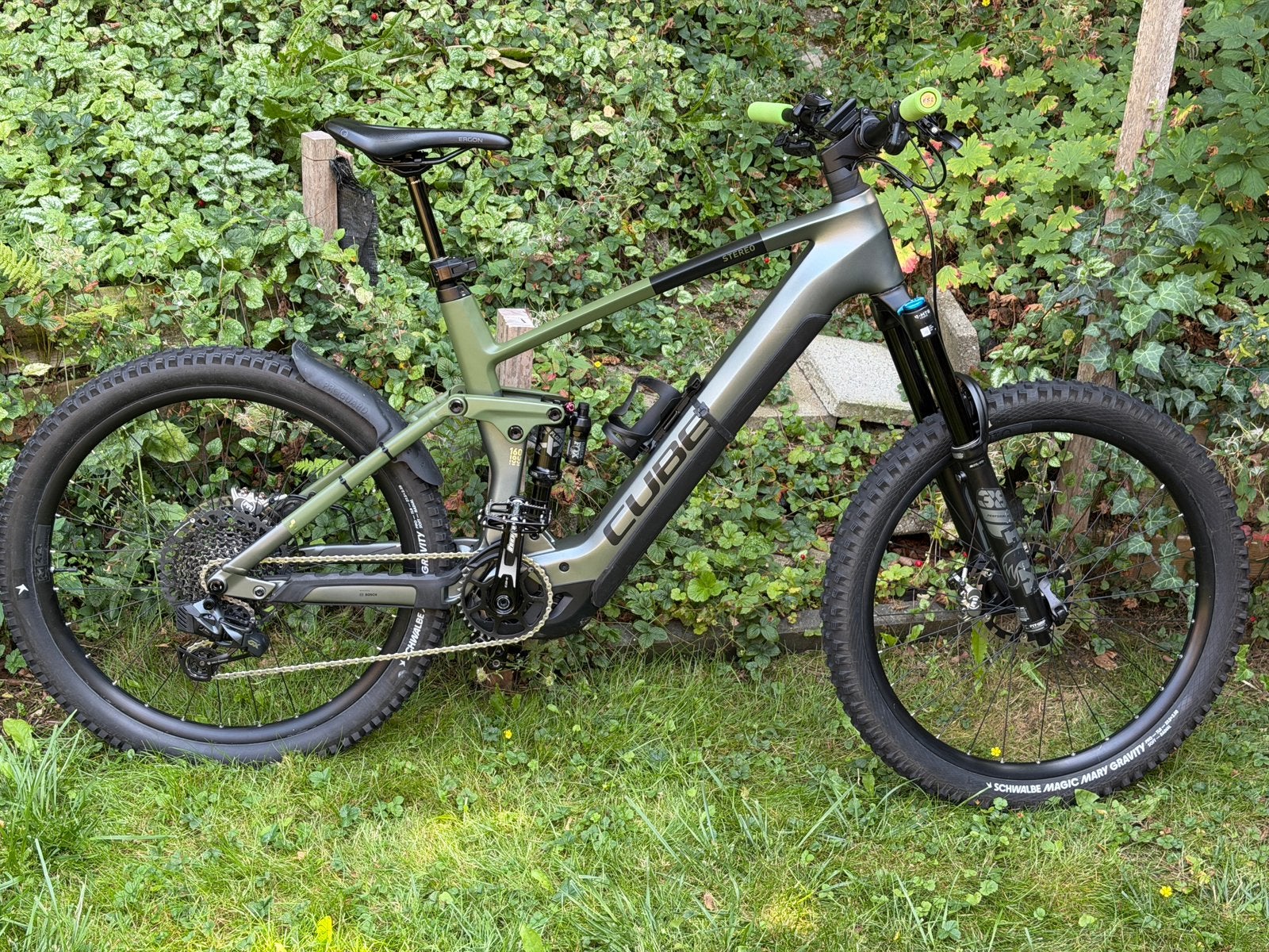 Cube Stereo Hybrid 160 HPC SLT 27.5 XL E-MTB, 57 cm of meer, Zo goed als nieuw, Schijfrem, Ophalen