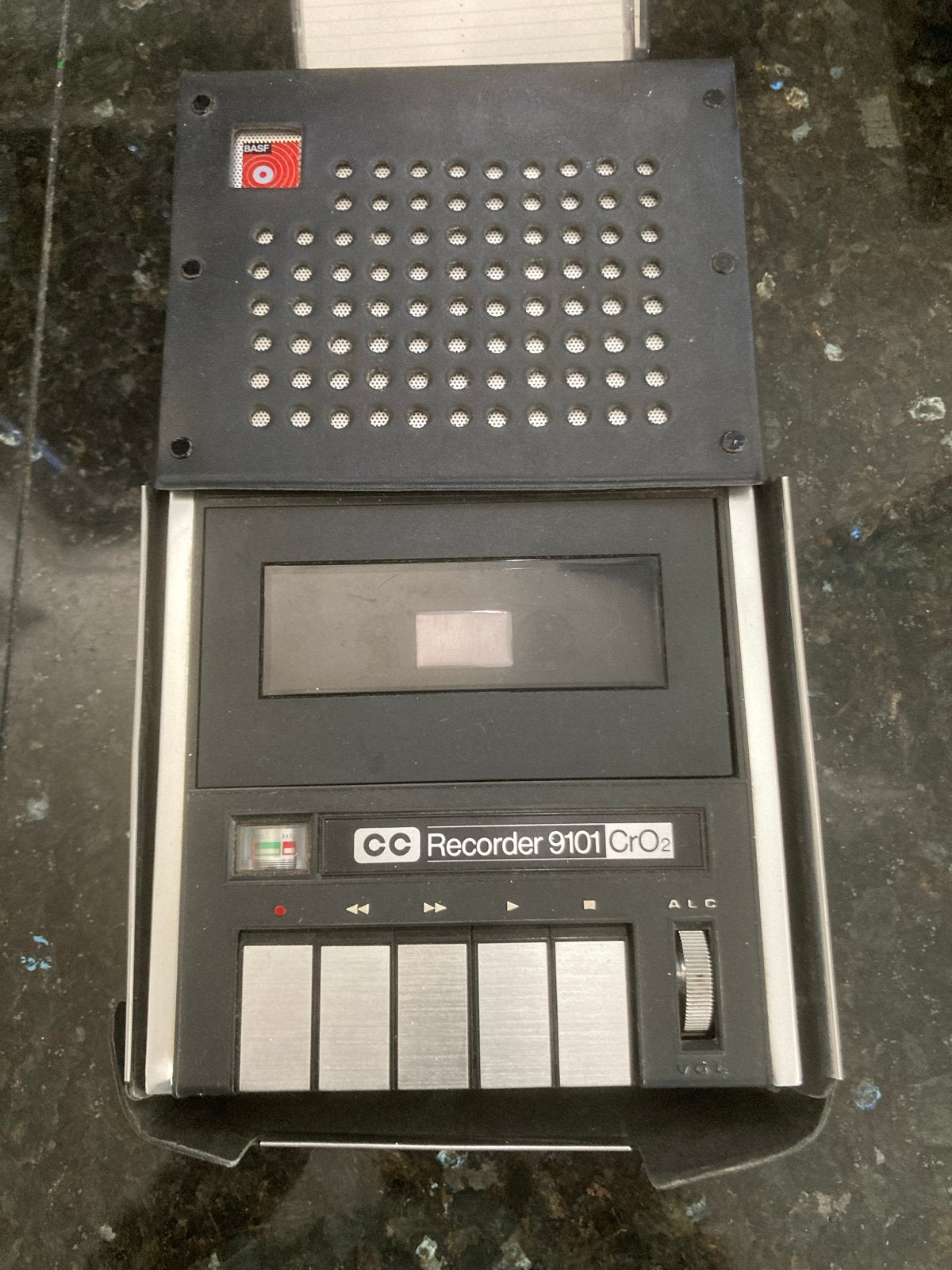 Basf CC Recorder 9101 Cassette Recorder met banden, Audio, Tv en Foto, Ophalen of Verzenden, Overige merken
