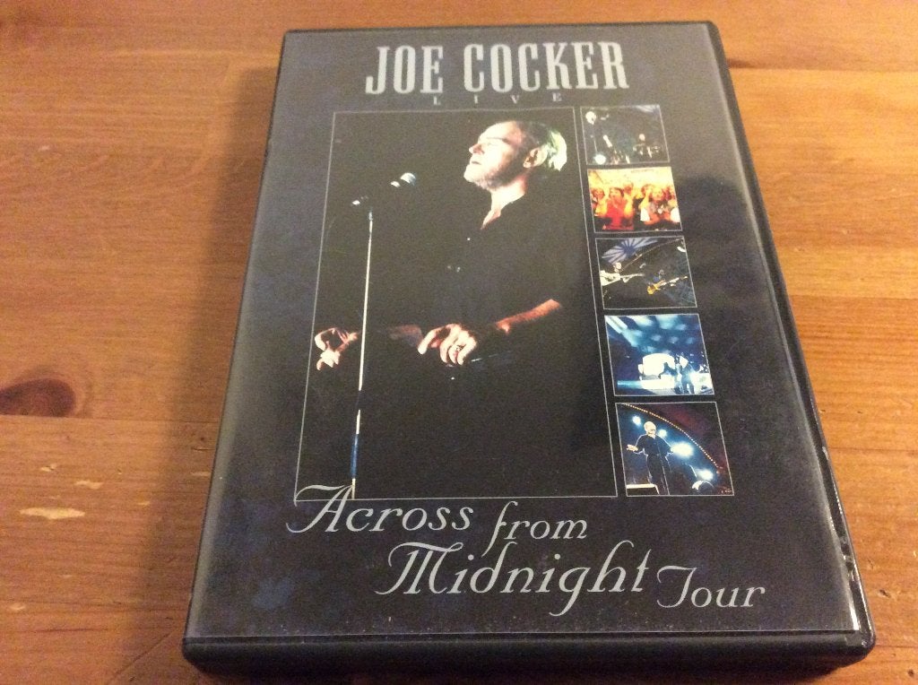 Joe Cocker LIVE Across from Midnight Tour dvd, Alle leeftijden, Ophalen of Verzenden, Gebruikt, Concert