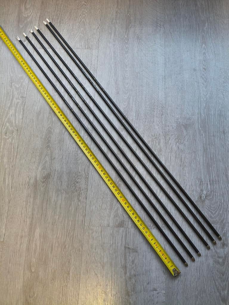6x Schachten Easton Superlite ACC 3-18 560, Sport en Fitness, Handboogschieten, Ophalen of Verzenden, Zo goed als nieuw, Pijlen