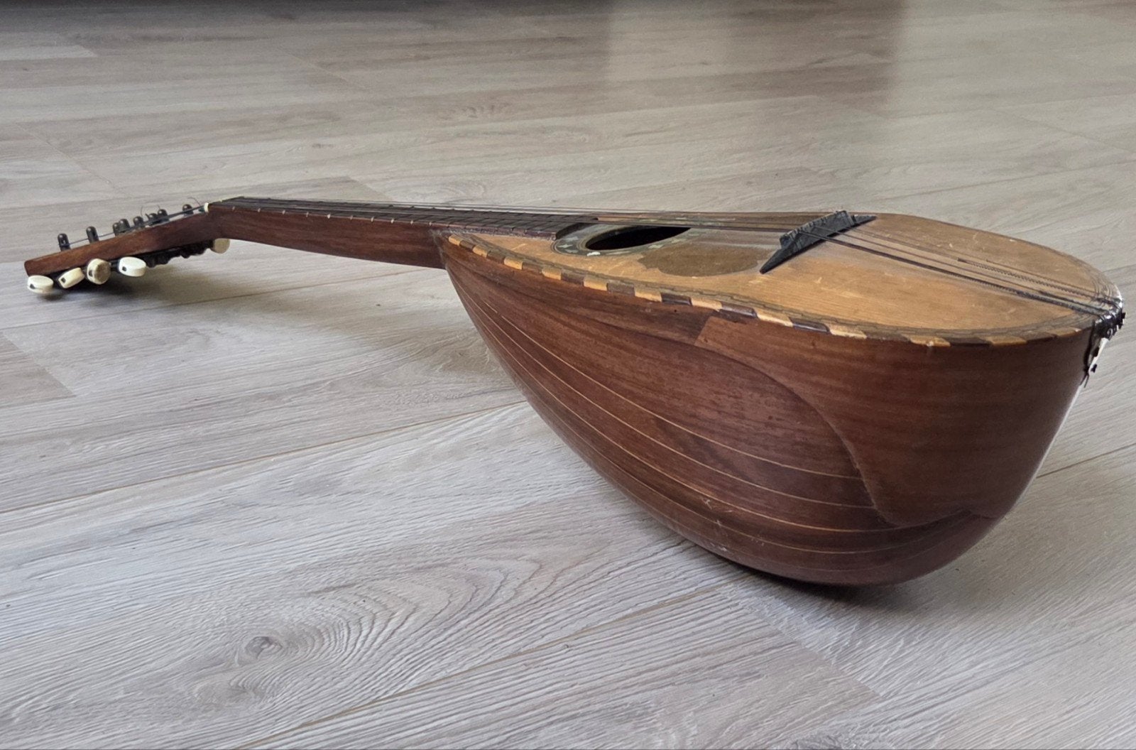 Oude Mandoline, Muziek en Instrumenten, Ophalen of Verzenden, Gebruikt