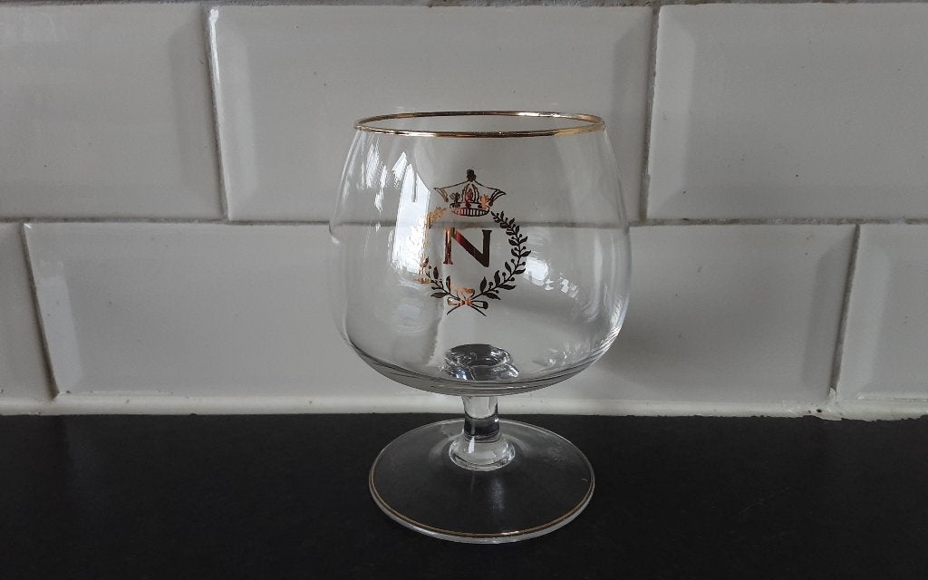 NAPOLEON cognac glas (1), Ophalen of Verzenden, Zo goed als nieuw, Borrel- of Shotglas