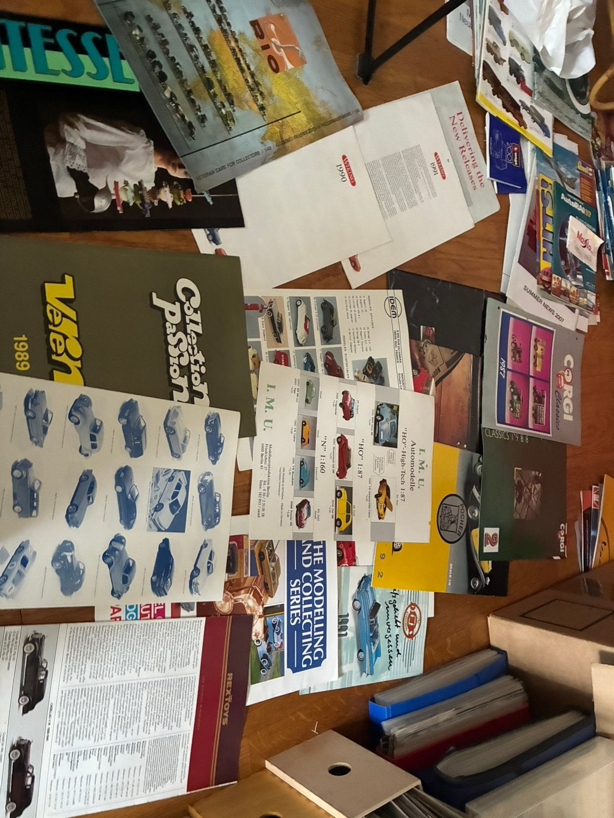 Folders van modelauto’s/ hobby auto’s, Ophalen of Verzenden, Zo goed als nieuw, Algemeen