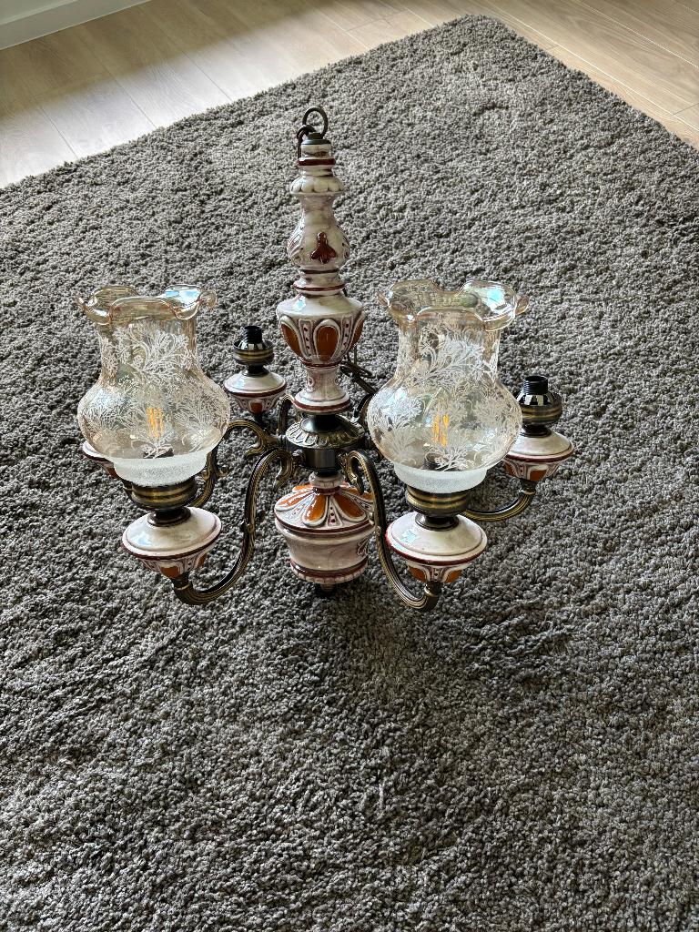 kroon lamp, Huis en Inrichting, Ophalen, Gebruikt, Minder dan 50 cm
