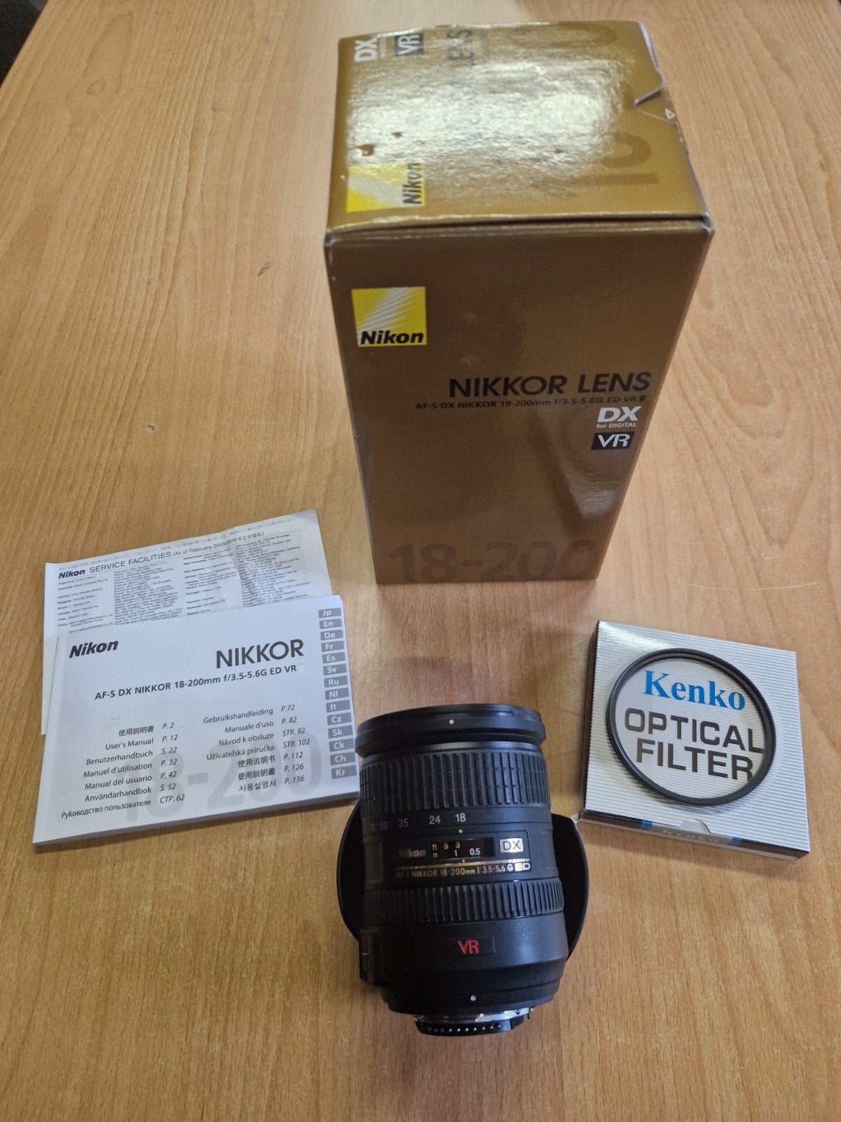 Nikon AF-S DX 18-200mm f/3.5-5.6G ED VR lens, Audio, Tv en Foto, Fotografie | Lenzen en Objectieven, Ophalen of Verzenden, Zo goed als nieuw
