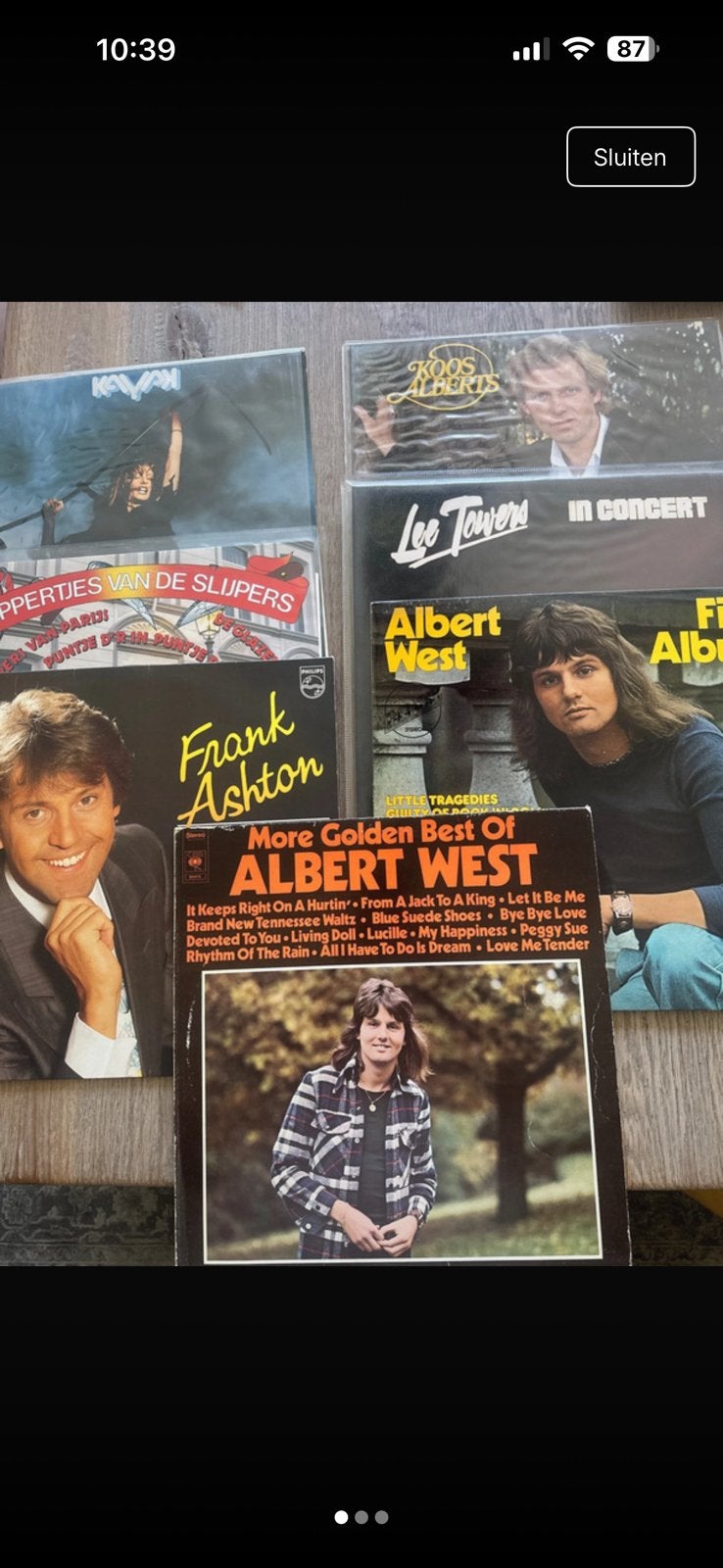 7 vinyl lp’s, Ophalen, Zo goed als nieuw, 12 inch