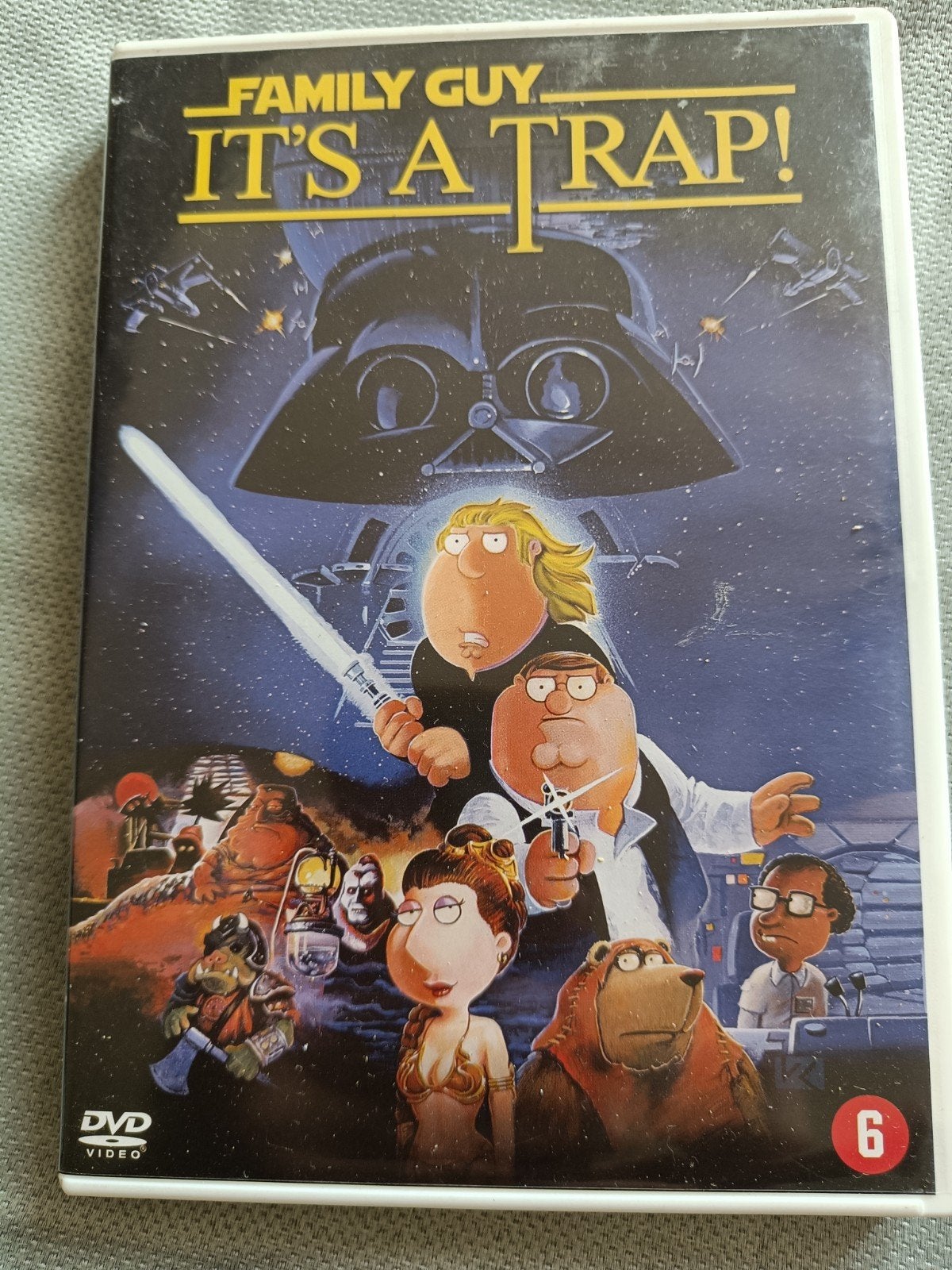 Family Guy: It's a Trap! DVD - Star Wars Parodie, Nederlands, Tekenfilm, Amerikaans, Ophalen of Verzenden