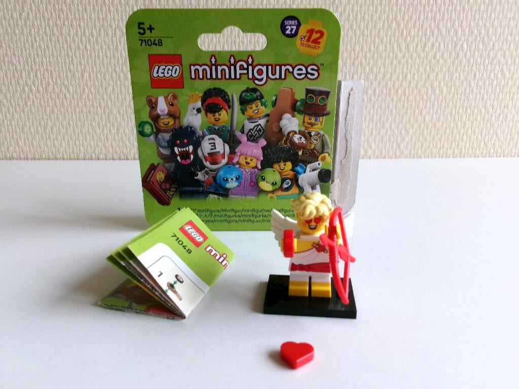 Lego 71048 NR. 9 Minifiguur Cupido Serie 27, Lego, Compleet, Ophalen of Verzenden, Zo goed als nieuw