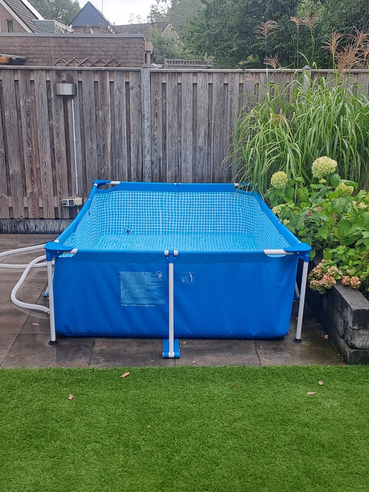 zwembad 3 x 2 meter, Tuin en Terras, Ophalen, Gebruikt, Minder dan 80 cm, Opzetzwembad