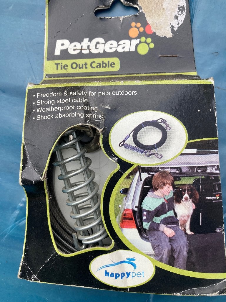 Petgear cable tie out lijn voor honden, Overige merken, Ophalen, Nieuw, Overige typen