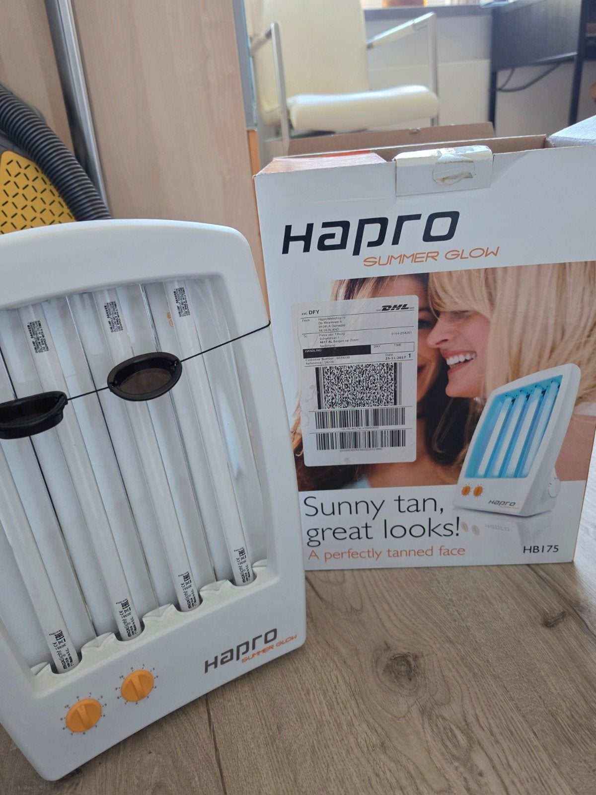 Gezichtsbruiner, Ophalen, Zo goed als nieuw, Gezichtsbruiner, Minder dan 10 lampen