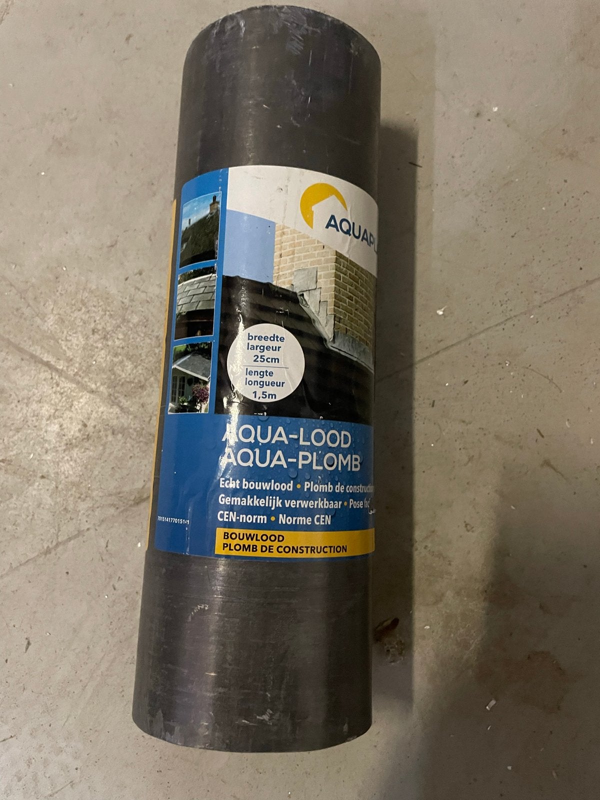 Aqua-lood bouwlood 33cm x 1.5m, Doe-het-zelf en Verbouw, Dakpannen en Dakbedekking, Overige typen, Nieuw, Ophalen of Verzenden