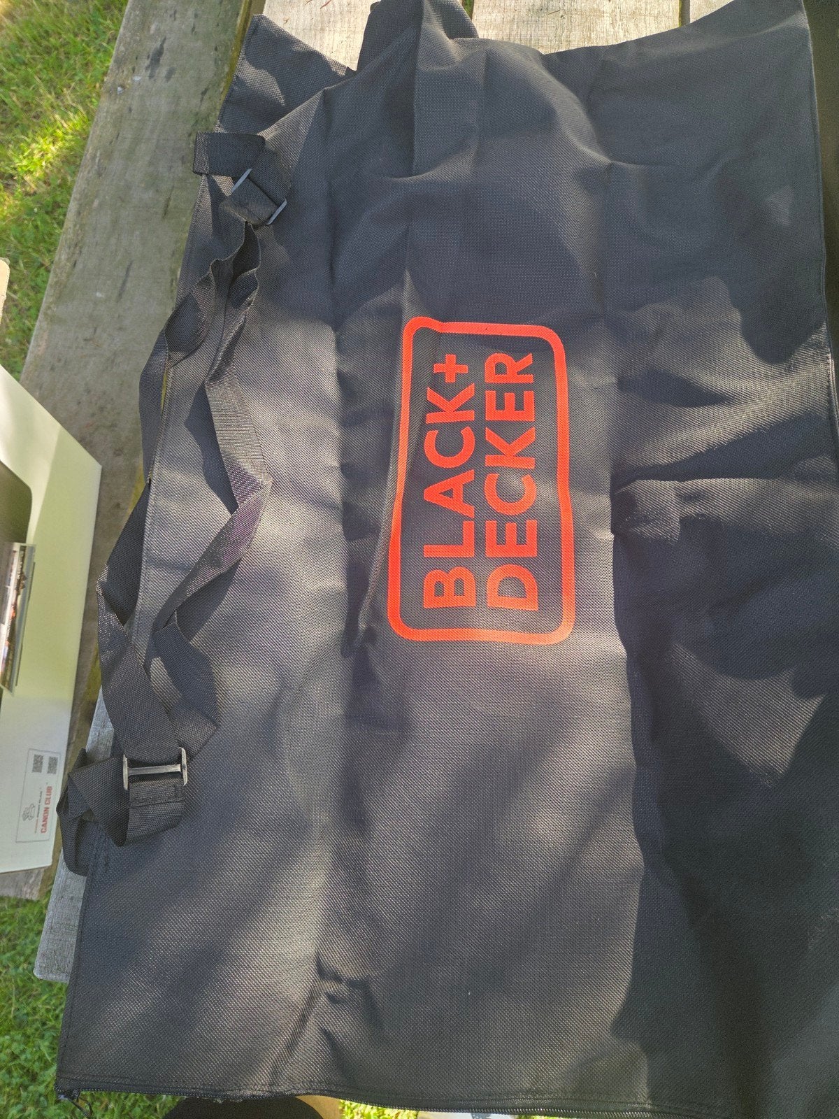 Black+Decker bladblazer/zuiger onderdelen, Gebruikt, Met opvangzak, Ophalen of Verzenden, Elektrisch
