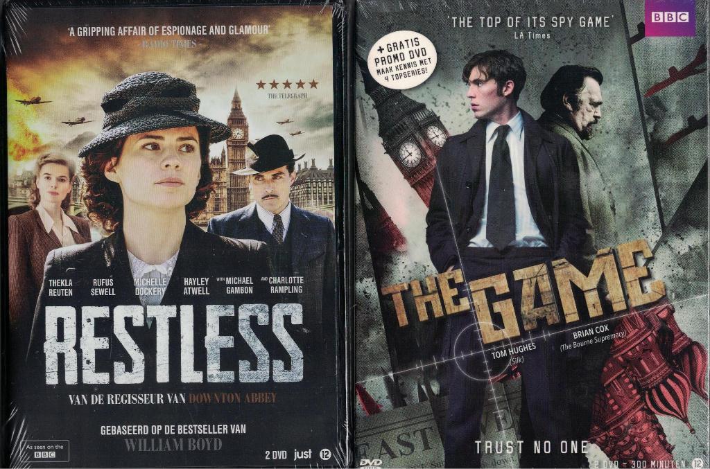 Restless - the Game - the Interceptor - Unforgotten, Cd's en Dvd's, Dvd's | Tv en Series, Alle leeftijden, Ophalen of Verzenden