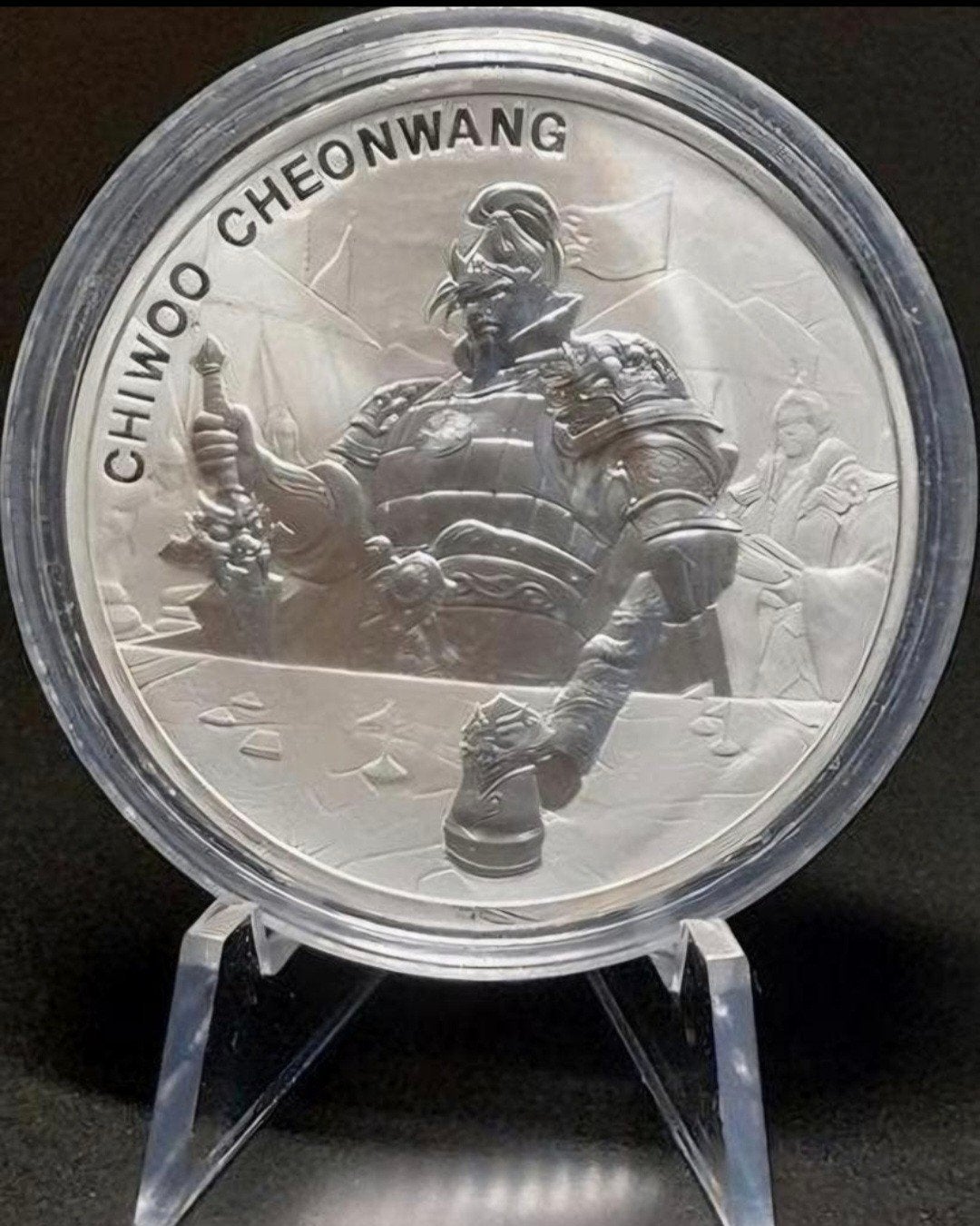 2023 Zuid-Koreaanse Chiwoo Cheonwang 1 oz Zilveren Munt, Verzenden