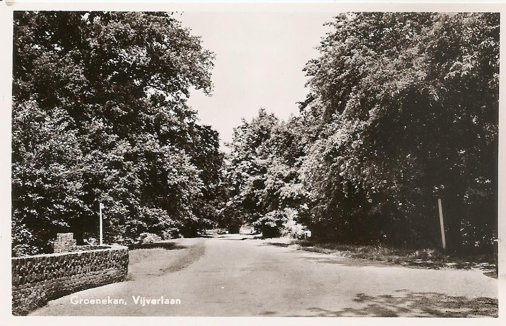 Groenekan, Vijverlaan, Verzamelen, Ansichtkaarten | Nederland, Ophalen of Verzenden, 1960 tot 1980, Ongelopen, Utrecht