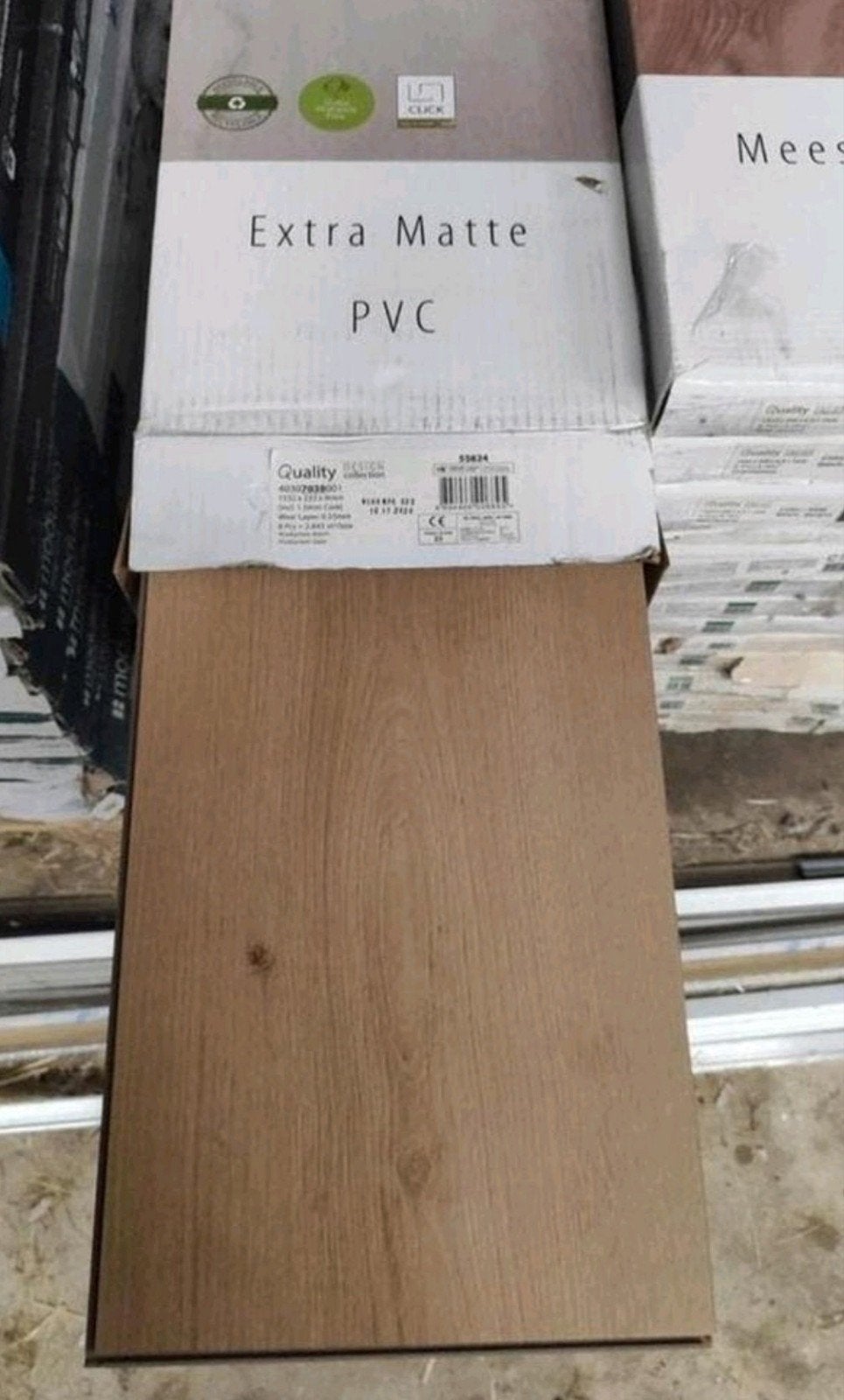 Montiniqeu hebeta Click pvc kleur 55824 5.68m2, Ophalen, Nieuw, Overige typen
