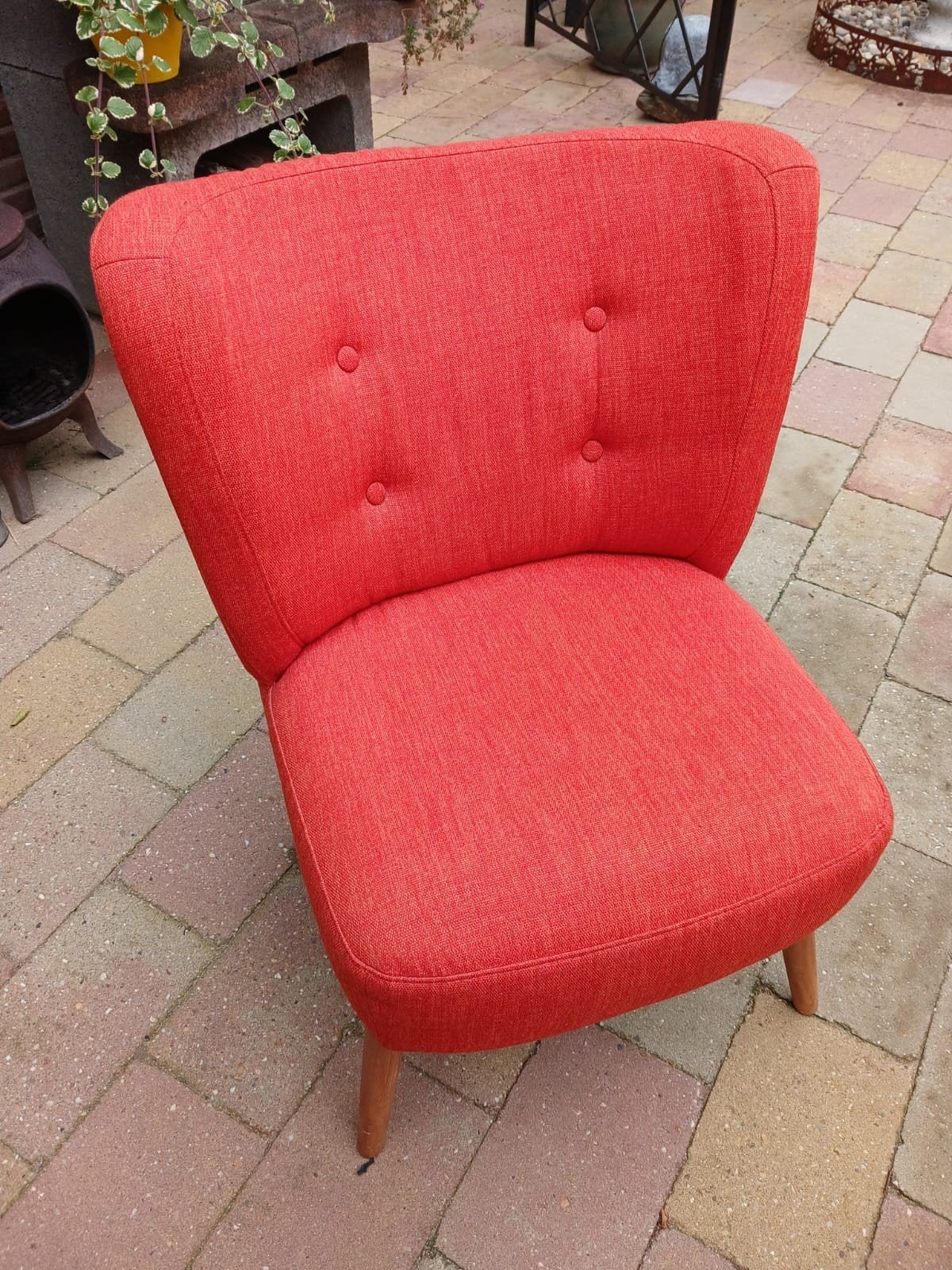 gratis fauteuil., Ophalen, Gebruikt, Minder dan 75 cm, Stof