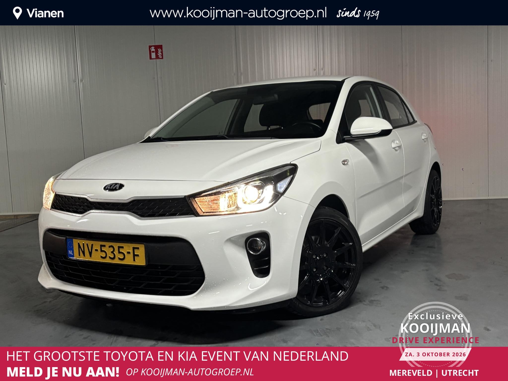 Kia Rio 1.0 TGDI ComfortPlusLine Navigator, Gebruikt, Euro 6, 1055 kg, Origineel Nederlands