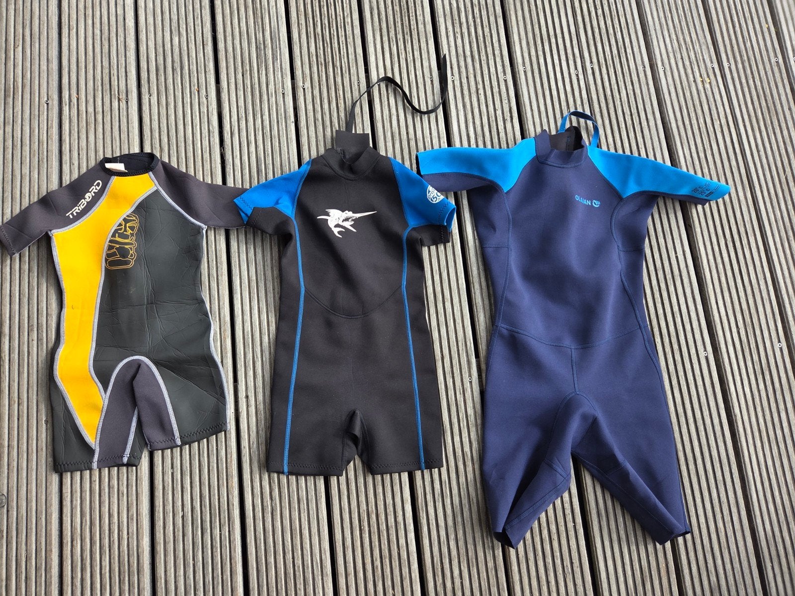 Wetsuits Olaian tribord decathlon 3x, Wetsuit, Gebruikt, Kind, Ophalen of Verzenden