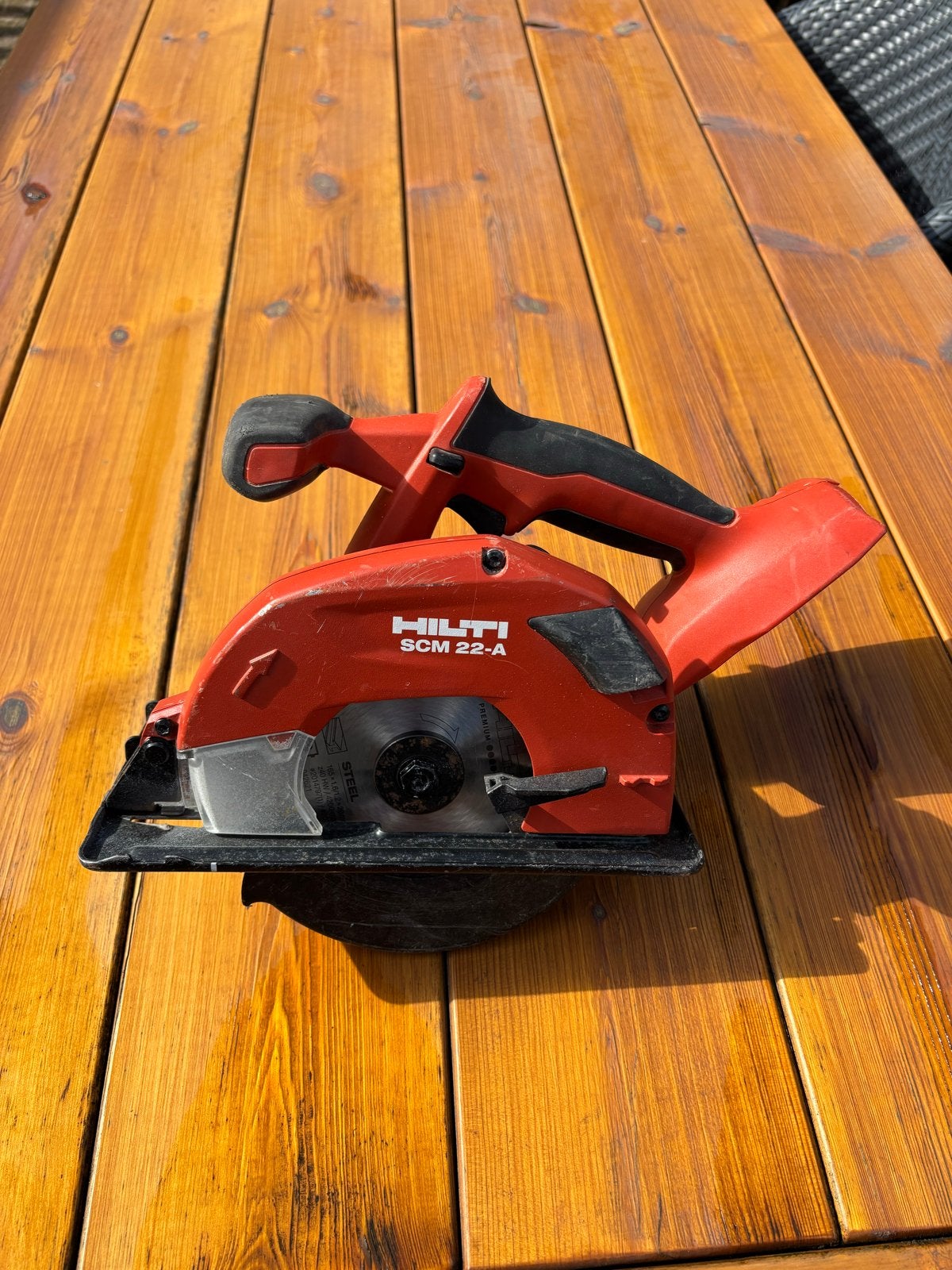 Hilti SCM 22-A Accu Cirkelzaag, Ophalen, Gebruikt, Cirkelzaag, 70 mm of meer