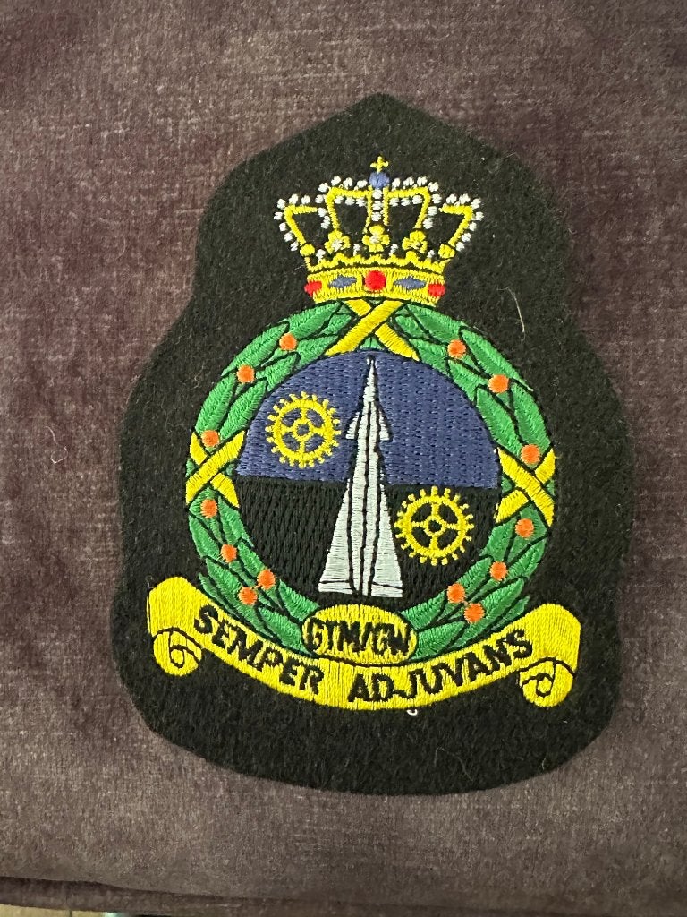 GTM / GW patch, Ophalen of Verzenden, Gebruikt, Patch, Badge of Embleem