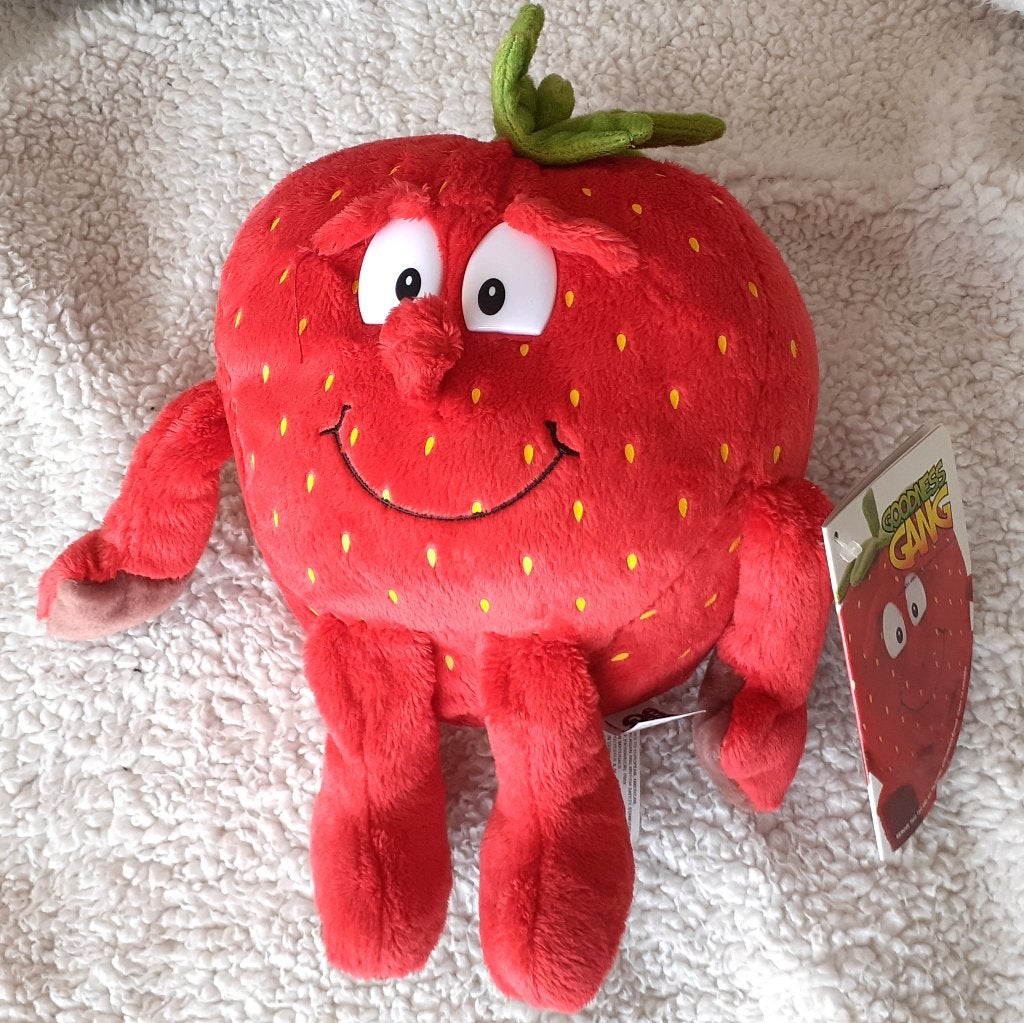 knuffel Stef Aardbei Goodness Gang, Overige merken, Overige karakters, Overige typen, Nieuw