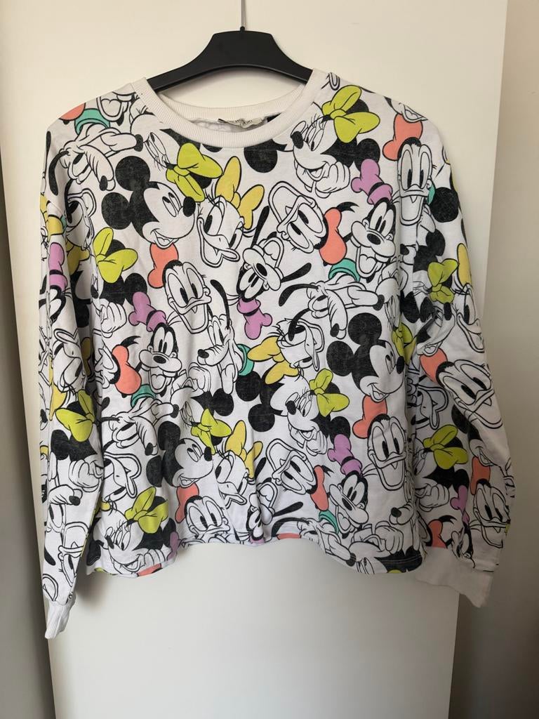LC Waikiki Disney Mickey & Minnie Mouse Sweater in maat l, Wit, Maat 42/44 (L), Ophalen of Verzenden, Zo goed als nieuw