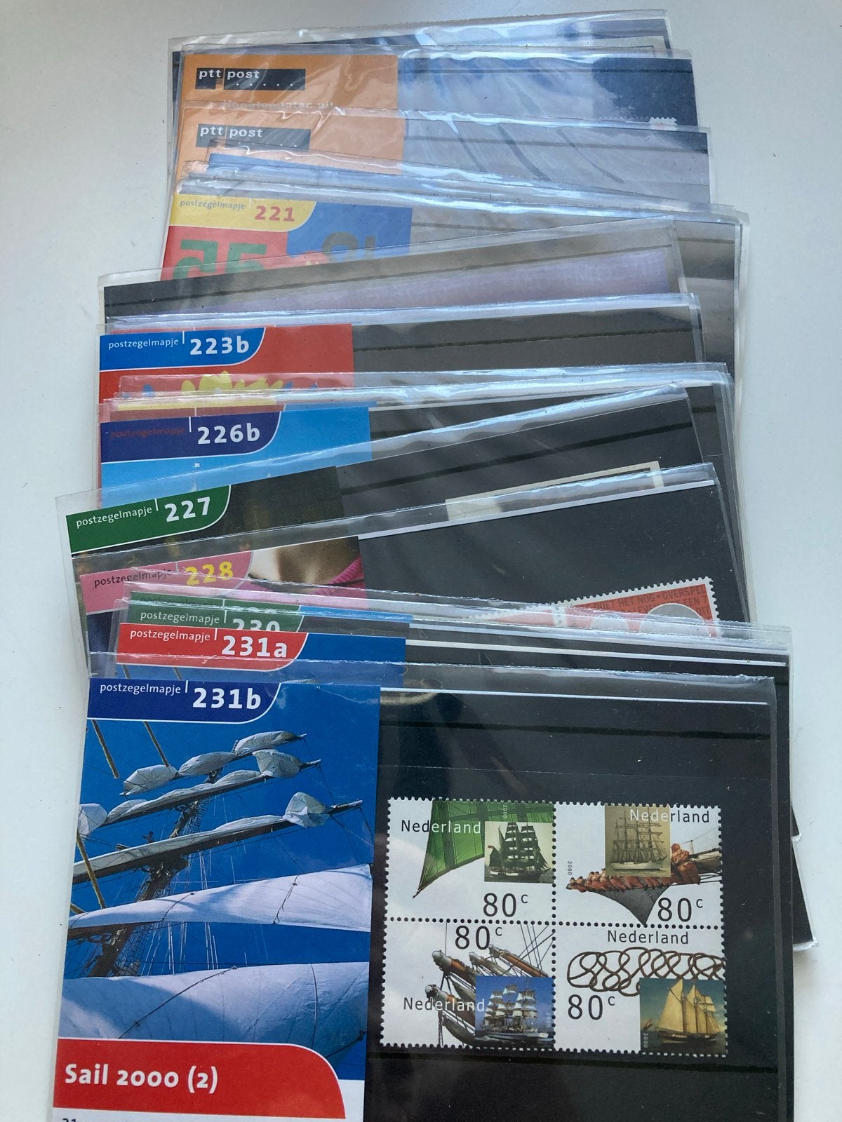 Collectie Postzegelmapjes PTT Post (1999-2000), Postzegels en Munten, Postzegels | Nederland, Ophalen of Verzenden, Na 1940, Postfris