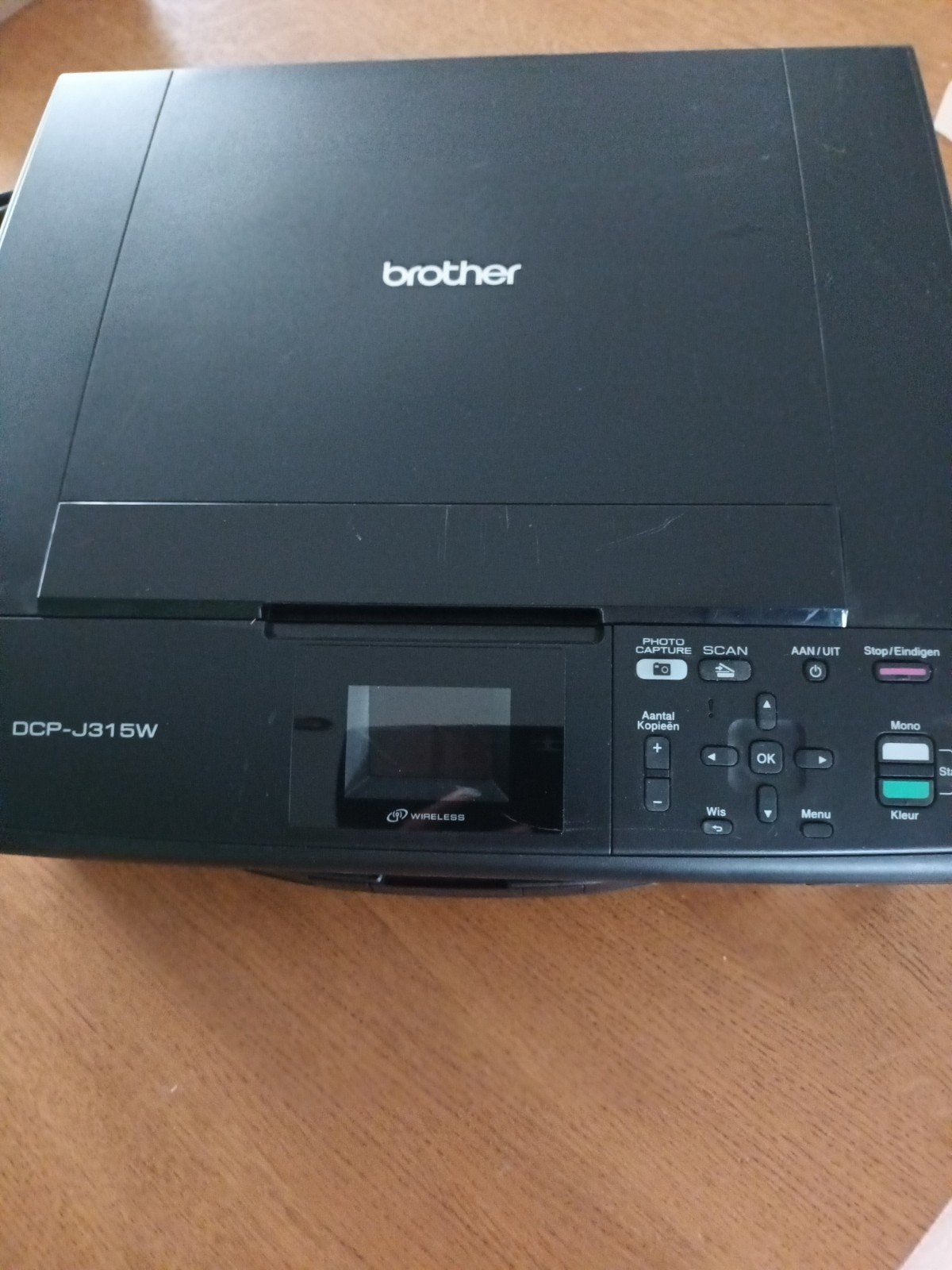 Brother DCP-J315W All-in-One Inkjetprinter met Wi-Fi, Gebruikt, Inkjetprinter, All-in-one, Draadloos