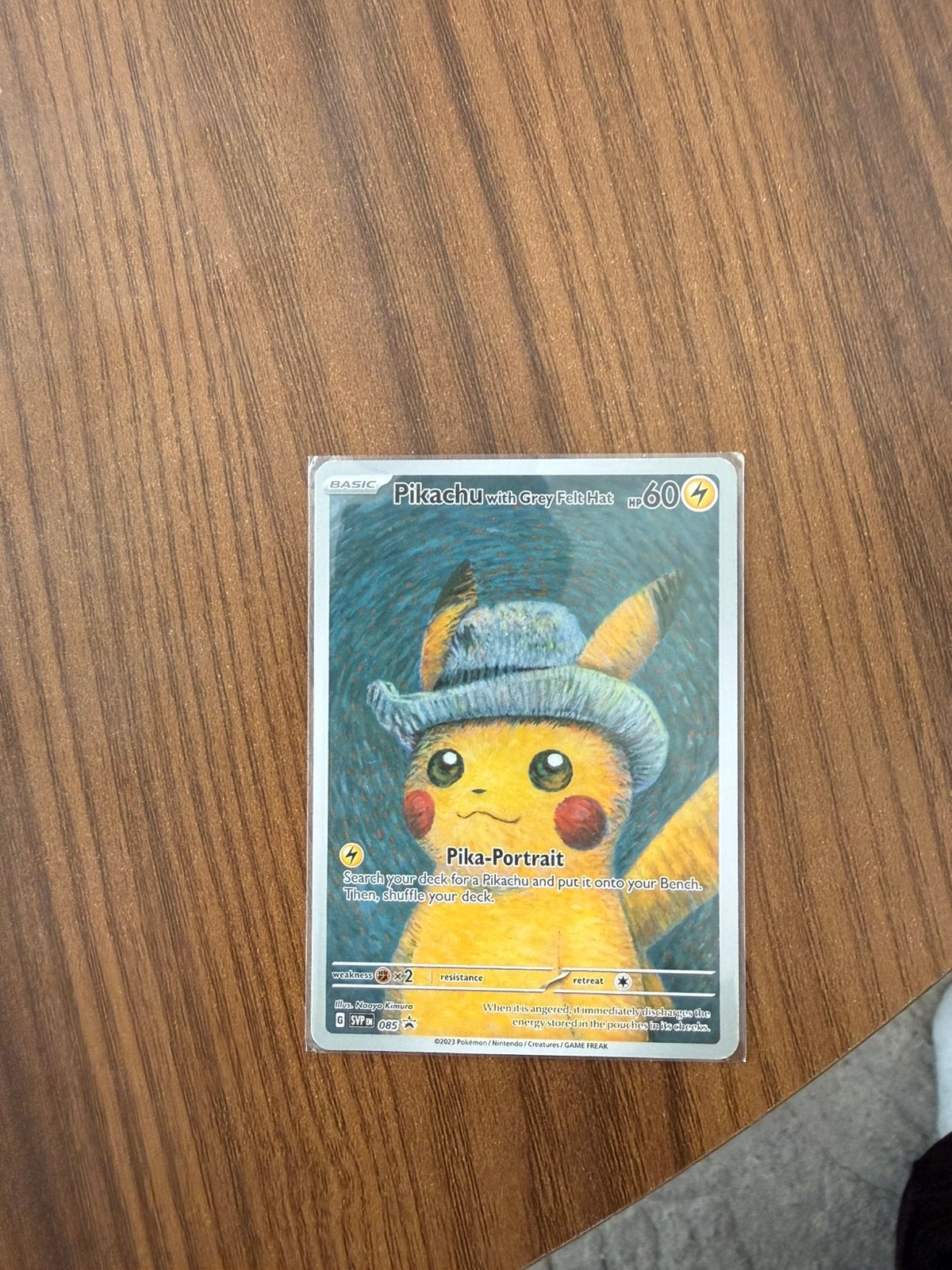 Pikachu with grey felt hat - Fan art, Ophalen, Zo goed als nieuw