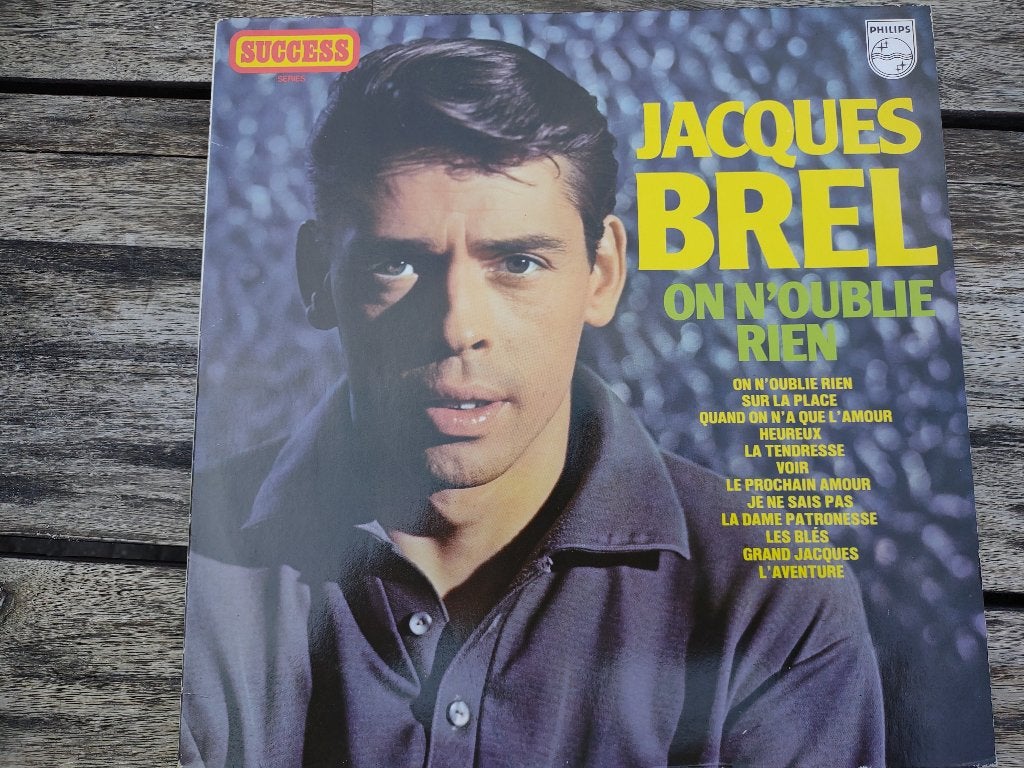 LP - Jacques Brel - On n' oublie rien, Ophalen of Verzenden, Zo goed als nieuw, Pop, LP