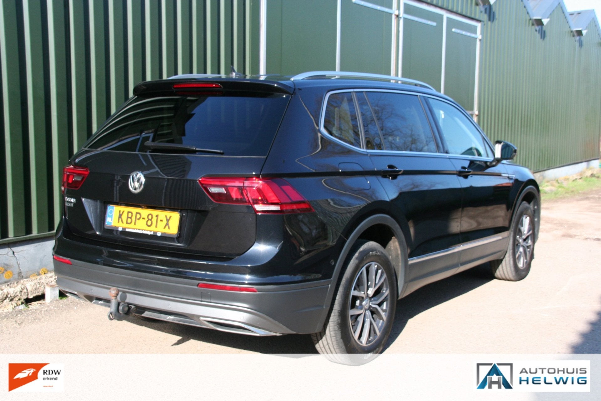 Volkswagen TIGUAN ALL-SPACE 1.5 TSI ACT Highline LEER, PANOR, 4 cilinders, 150 pk, Automatische klimaatregeling, Zwart