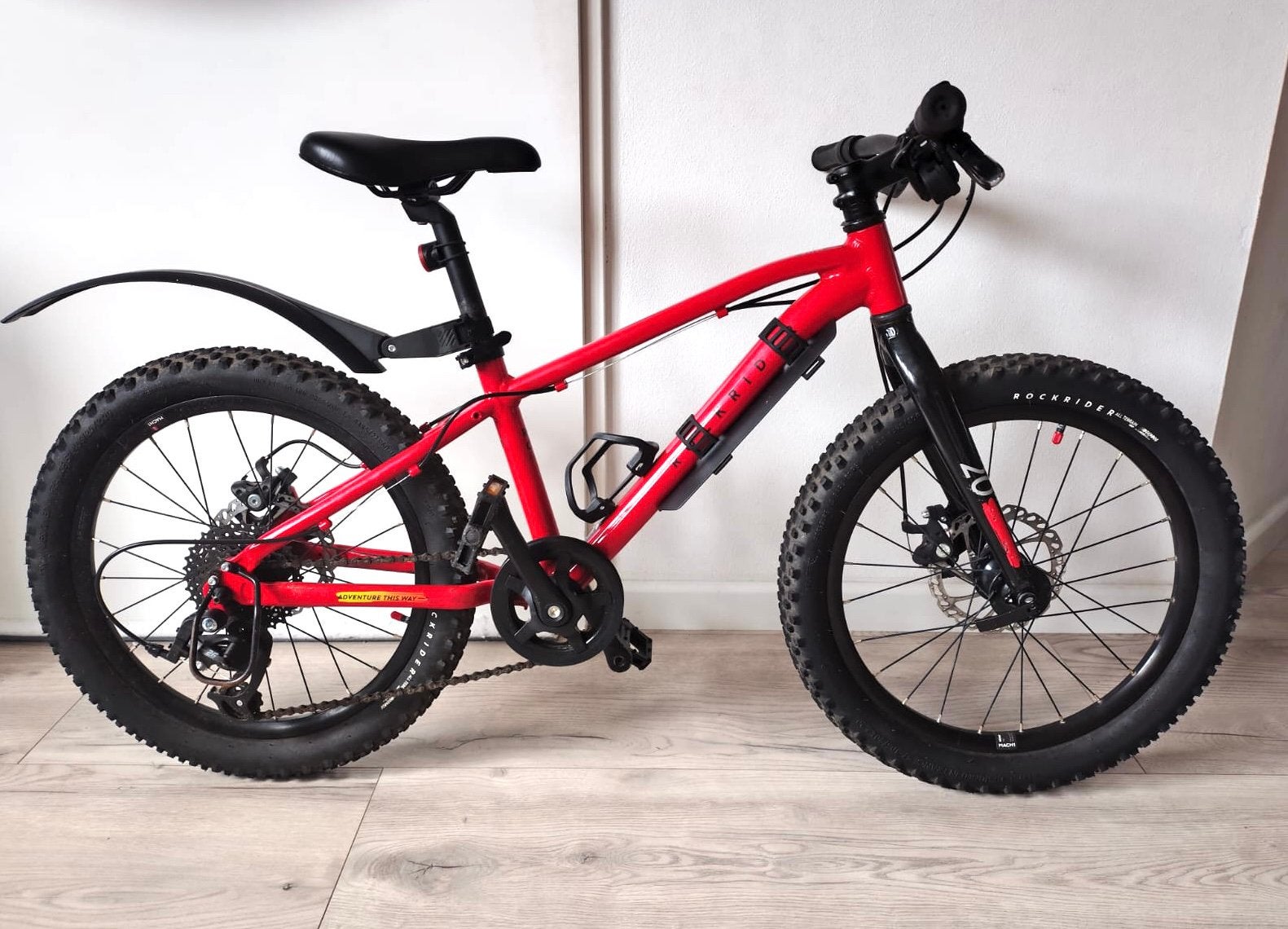 *Zgan* Rockrider *20 inch* 1.20-1.35 cm kinder lengte, Ophalen, Versnellingen, Zo goed als nieuw, Rockrider