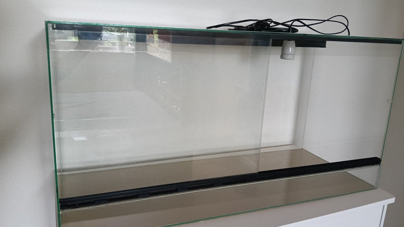 Terrarium van glas, Ophalen, Gebruikt, Terrarium of Paludarium