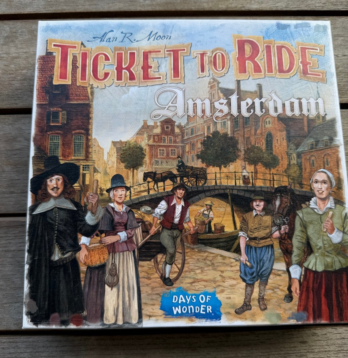 Ticket to Ride: Amsterdam, Hobby en Vrije tijd, Gezelschapsspellen | Bordspellen, Drie of vier spelers, Ophalen of Verzenden, Zo goed als nieuw