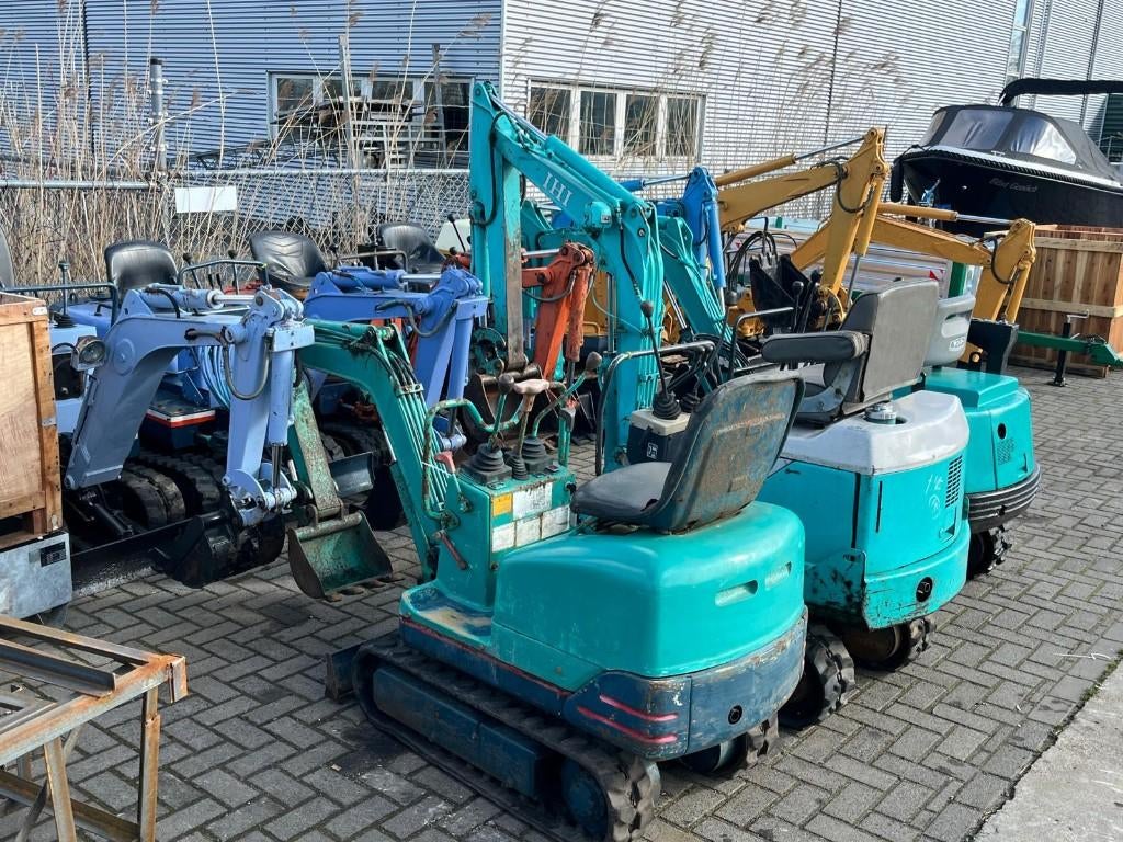 6 Graafmachines aangeboden, Zakelijke goederen, Machines en Bouw | Kranen en Graafmachines, Graafmachine, Ophalen