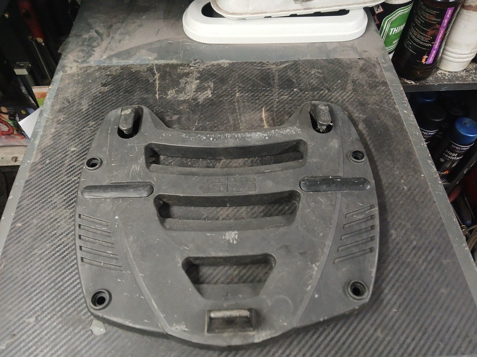 Givi Monokey adapter en rugleuning voor motor, Verzenden