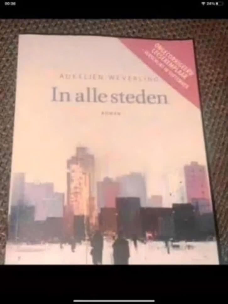 In alle steden - Aurelien Weverling (Roman), Overige gebieden, Ophalen of Verzenden, Zo goed als nieuw, Aurelien Weverling