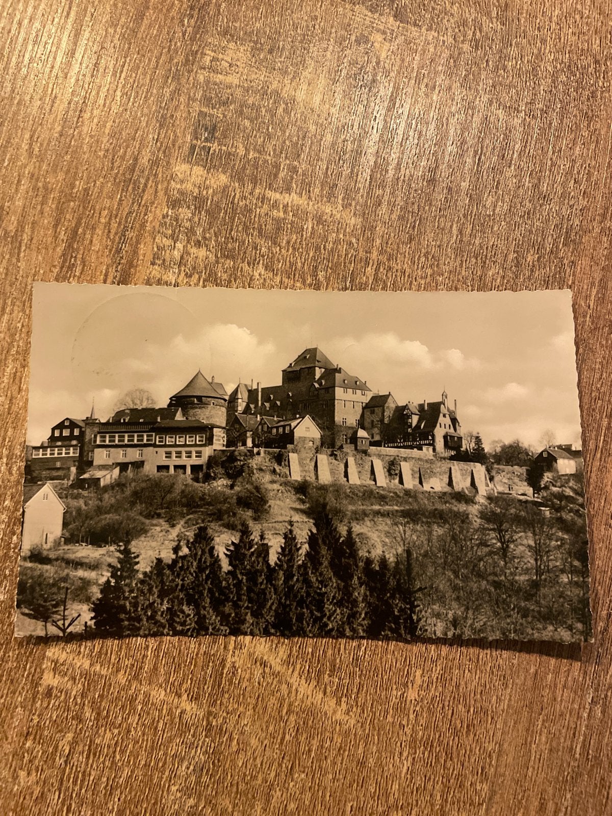 Oude Ansichtkaart Schloss Burg an der Wupper, Duitsland, Verzamelen, Ophalen of Verzenden, Gelopen, Duitsland