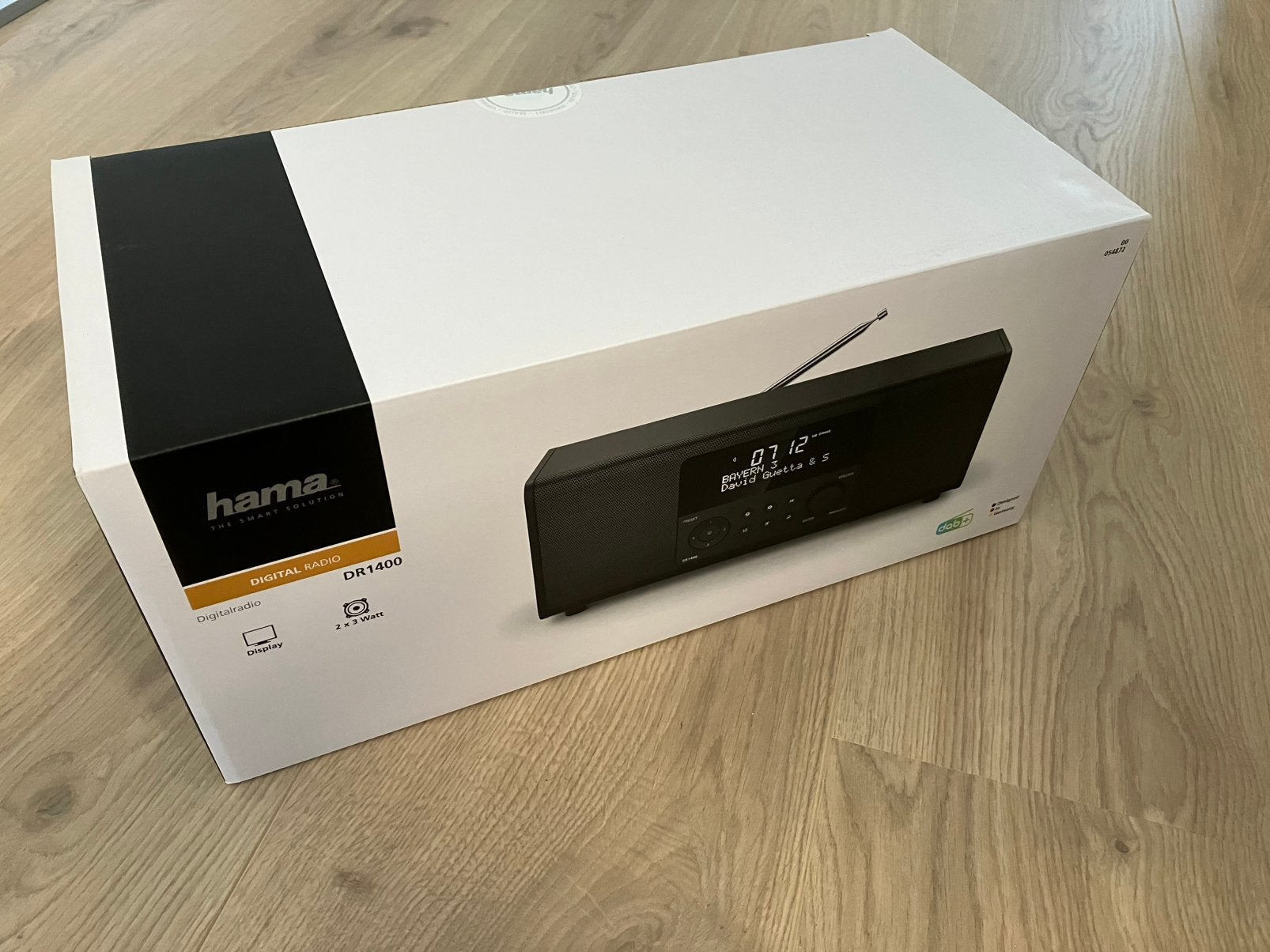 Nieuw in doos! Hama DR1400 digitale radio zwart, Ophalen of Verzenden, Nieuw, Radio