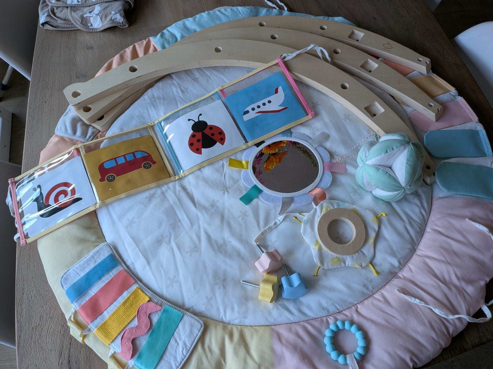 Babygym speelkleed Montessori Oh my baby, Ophalen, Gebruikt