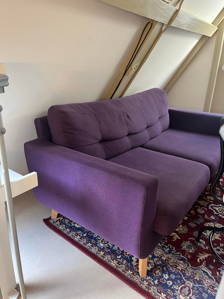 Gratis bank zo goed als nieuw (zelf tillen), Huis en Inrichting, Banken | Sofa's en Chaises Longues, Ophalen, 150 tot 200 cm, Tweepersoons