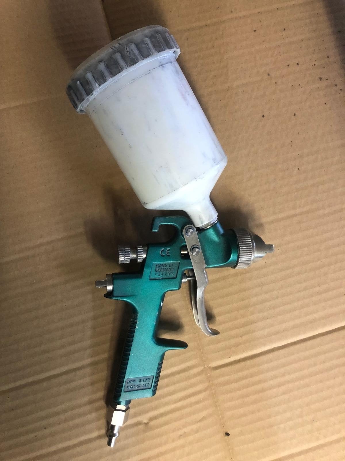 SATAjet NR95 HVLP Verfspuitpistool, Ophalen of Verzenden, Zo goed als nieuw, Verfspuit of Verfpomp