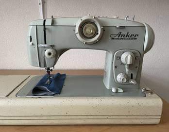 Vintage naaimachine Anker Duplomatic, Hobby en Vrije tijd, Naaimachines en Toebehoren, Gebruikt, Naaimachine, Overige merken, Ophalen