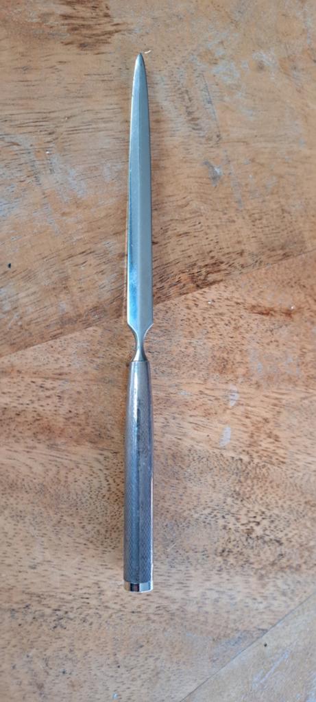 Vintage Briefopener - Zilverkleurig Metaal, Ophalen of Verzenden