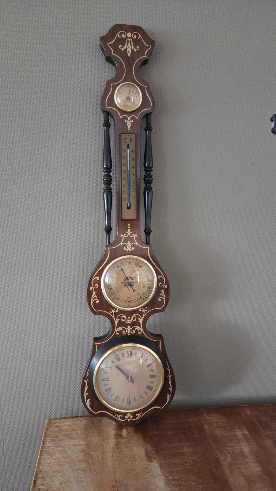 Vintage weerstation, Ophalen, Gebruikt, Weerstation