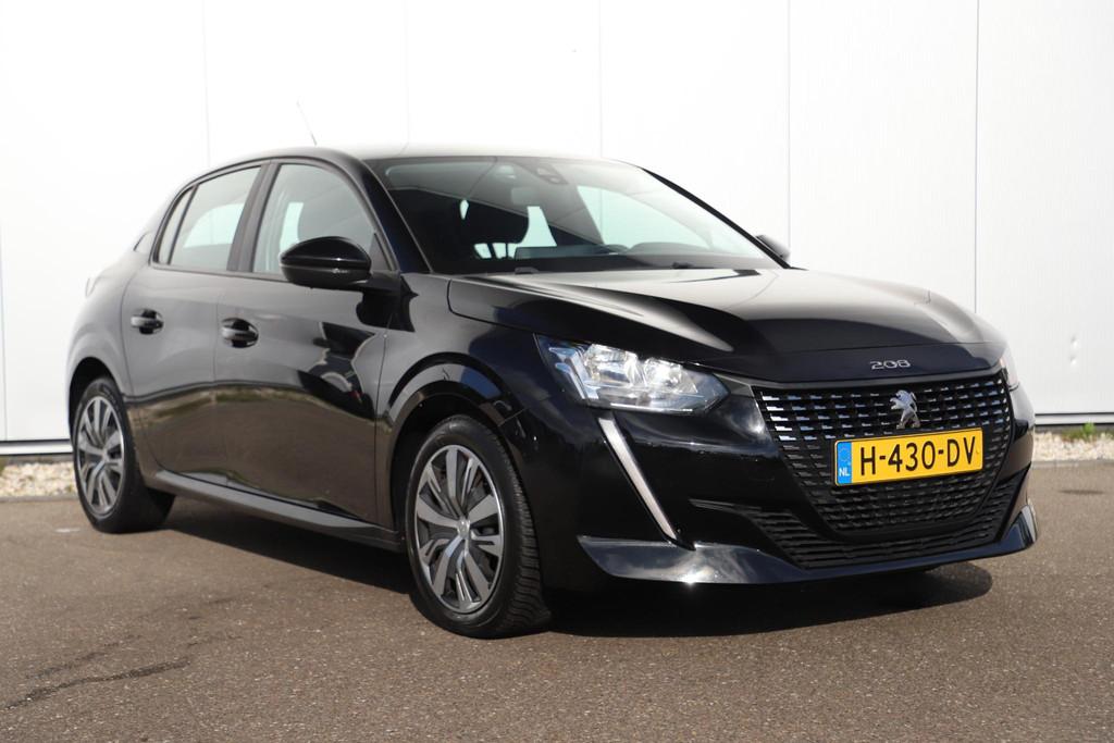 Peugeot 208 1.2 PureTech Active 102PK Navigatie Carplay Andr, Voorwielaandrijving, Stof, Gebruikt, Euro 6