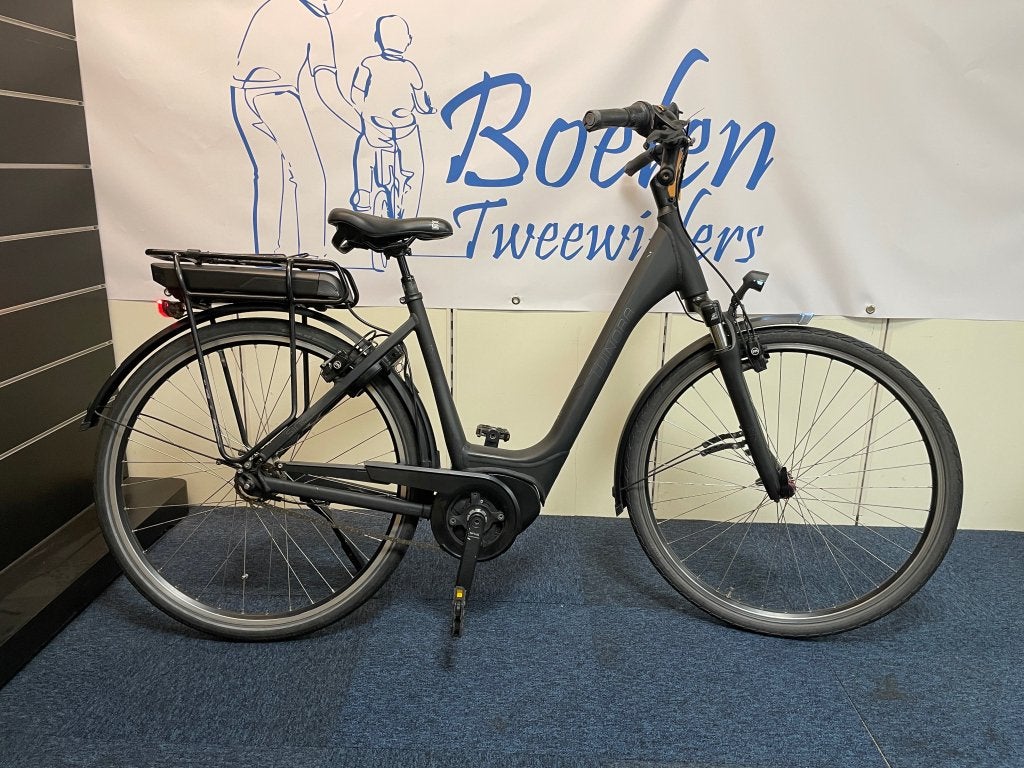Winora Sinus E-Go 28/51 7v E-Bike Zwart Damesfiets Bosch 400, Winora, Info@batavus.nl, 51 tot 55 cm, 50 km per accu of meer