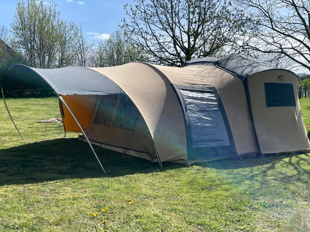 vouwwagen cabanon manga, Caravans en Kamperen, Ophalen, Beige, Cabanon, Aanwezig